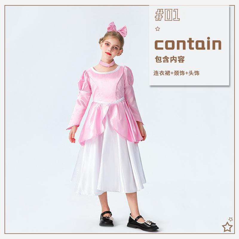 Halloween Children's Costume Anime Little Mermaid Mermaid Princess Ariel Girl Cinderella Show Costume