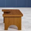 New Wood Toilet Stool Waterproof Non Slide Poop Seat Holder Washroom Restroom Stand Old People Squat Bench