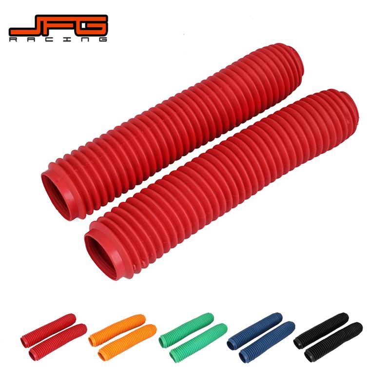 Motorcycle Front Rubber Fork Boots Gaiters Sleeve For HONDA CR125 CR150 CR250 CR500 CRF230 CRF250R CRF250X CRF450R CRF450X