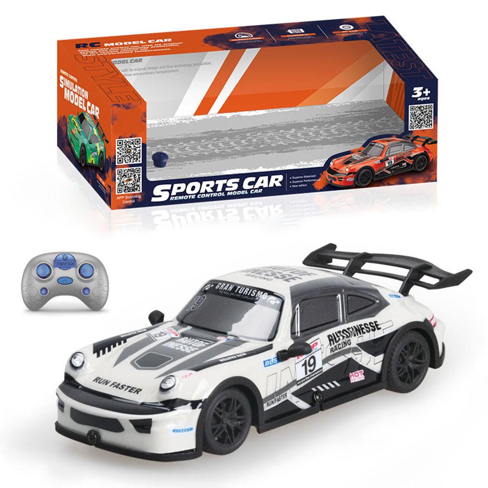 QX064-069 2.4G RC Car APP Controlled Drift Racing Vehicle Toy Model with Light/Sound Effects