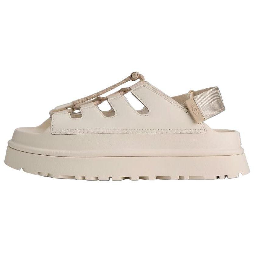 UGG GoldenGlow Toggle Roman Sandals Women's Ecru 1179370-JSM