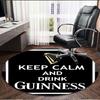 Guinness Draught Print Round Rug, Washable Floor Carpet, For Entryway Dorm Laundry Room Office Study, Home Decor Birthday Christmas Gift
