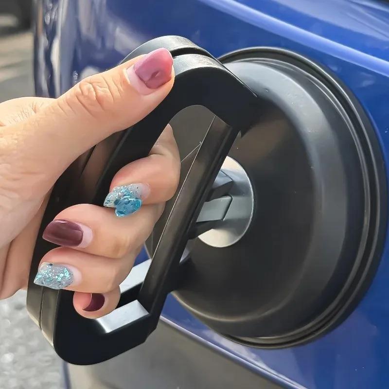 Auto Saugnapf Delle Universal Hochleistungs-Saugnäpfe Reparatur Artefakte Karosserielack Dellenreparaturwerkzeuge 2 Stück Schwarz Orange Farbe