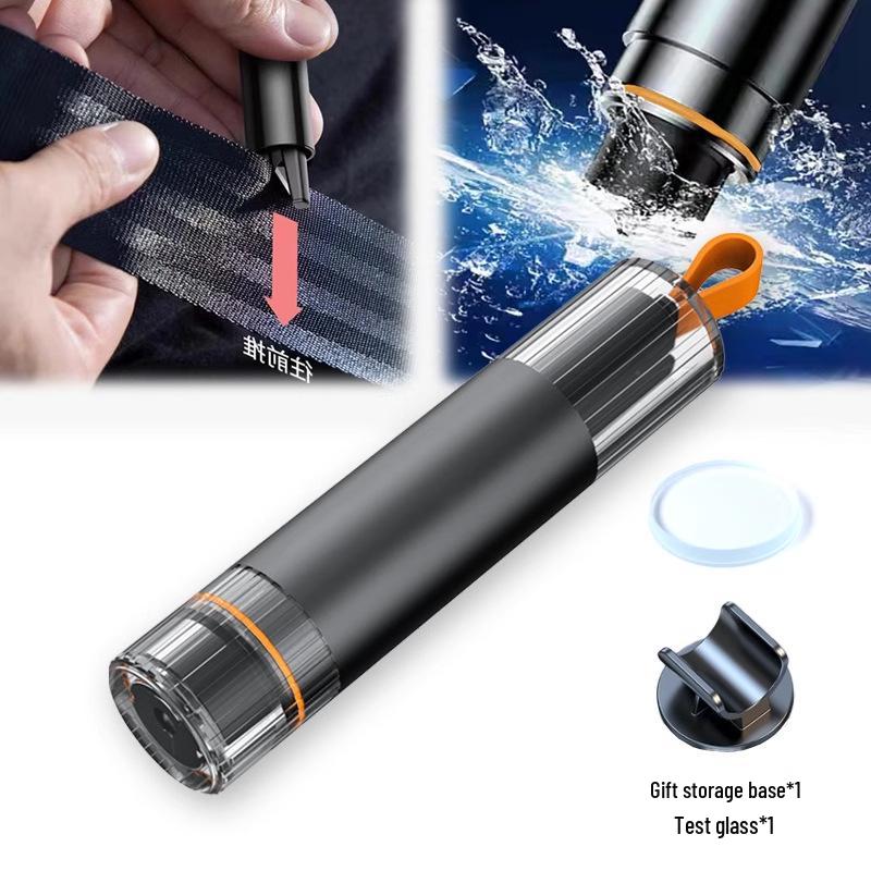 Car Safety Hammer with Window Breaker & Cutter - Multifunctional Lifesaving Tool