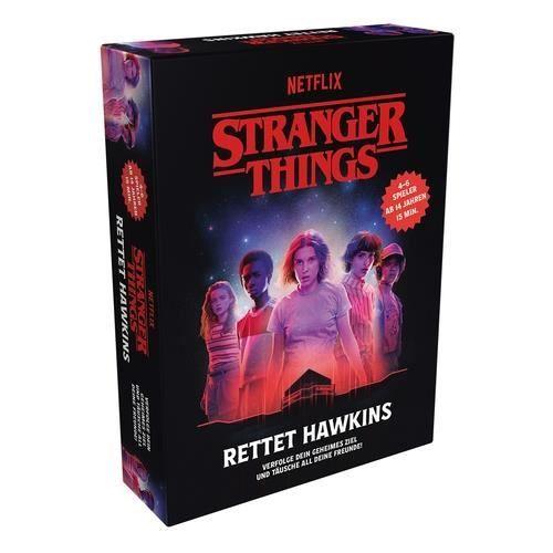 Jeu de société - ASMODEE - Stranger Things Rettet Hawkins - Déduction - Jeu familial - 14 ans - 15 min