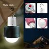 Voice Activated Party Lights USB Charging LED Bulb Light Hiking RGBW Lamps  Outdoor