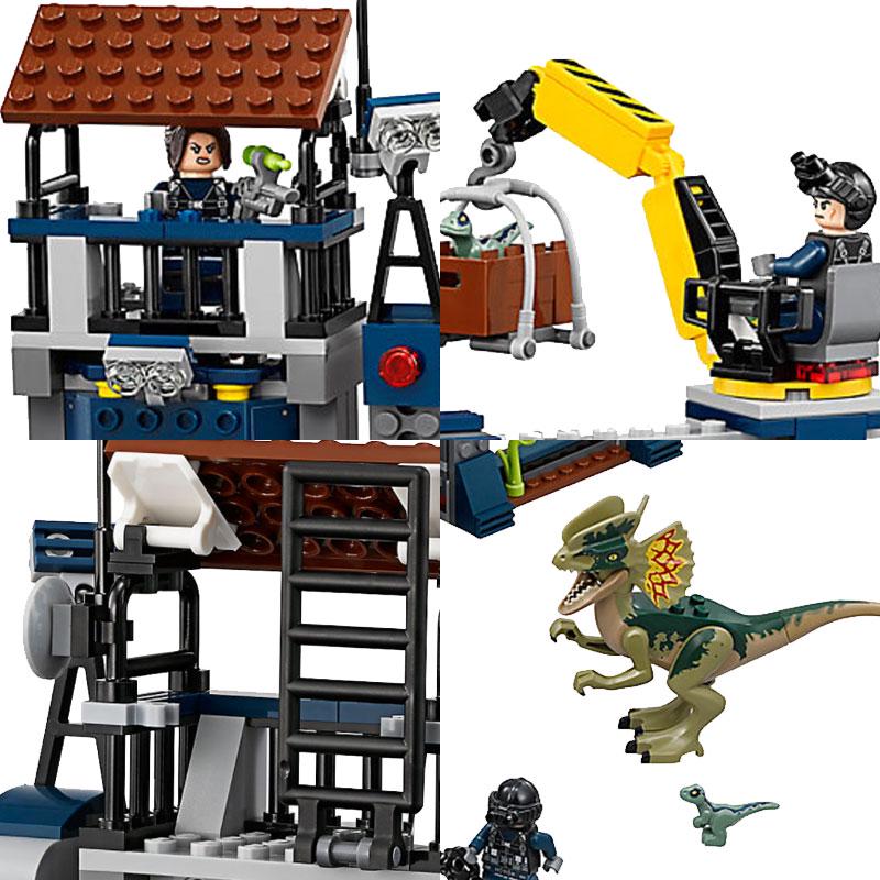 Dilophosaurus Lego Jurassic World Original Dilophosaurus Figure