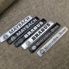 Car Emblem Sticker Accessories For Mercedes Benz AMG Brabus Maybach Smart W204 GLC CLA GLK W205 W203 W206 W108 W124 W126 W140