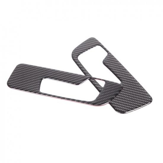 Carbon Fiber Seat Adjustment Switch Panel Sticker For BMW 5 Series G60 I5 2024+