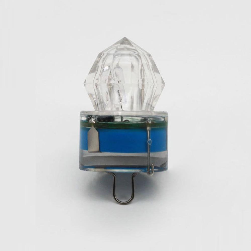 LED Flashing LED Fishing Lamp Plastic Night Fishing Lamp LED Fish Attracting Indicator  Underwater