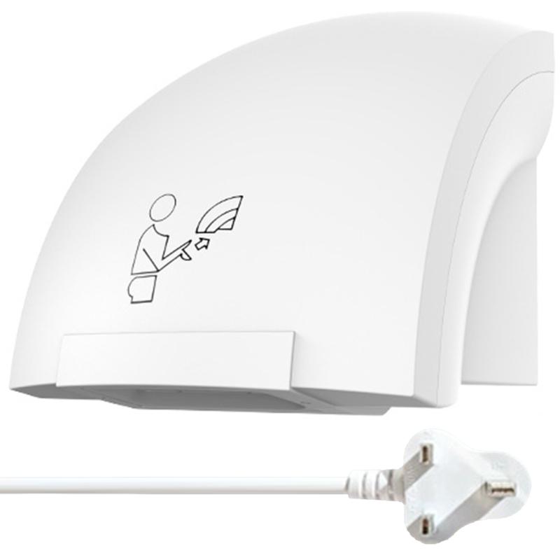 

Energy Efficient Automatic Hand Dryer Space Saving Hand Dryer Easy Installation Air Dryer ABS Texture for Bathroom Use 1