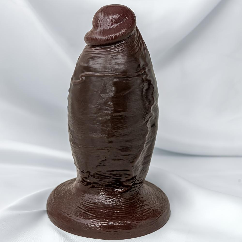 Realistic Liquid Silicone Dildo – Thick, Soft, Lifelike Design with Suction Cup, Big Dildo for Women, Couples, Hands-Free Pleasure