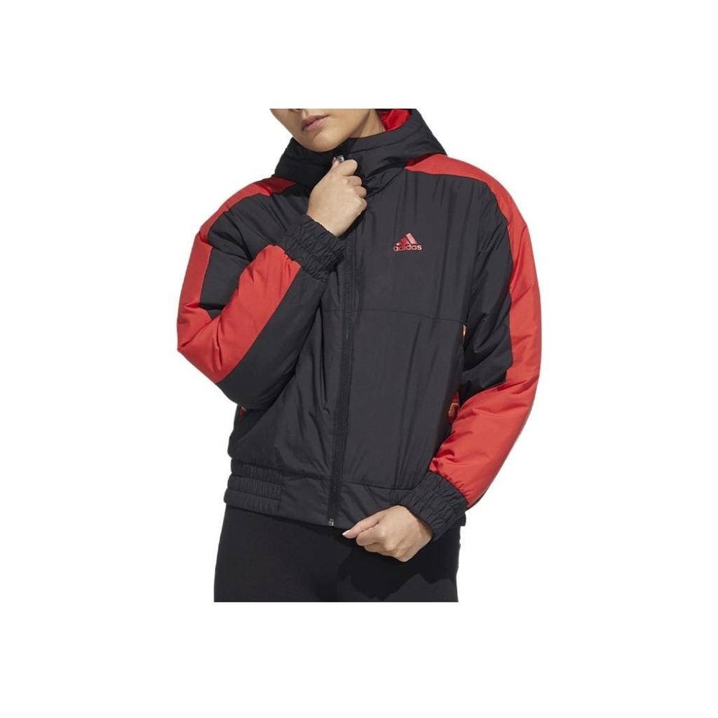 Adidas Cny Spring Festival Outdoor Warm Hooded Jacket Women Jacket Black HI3266