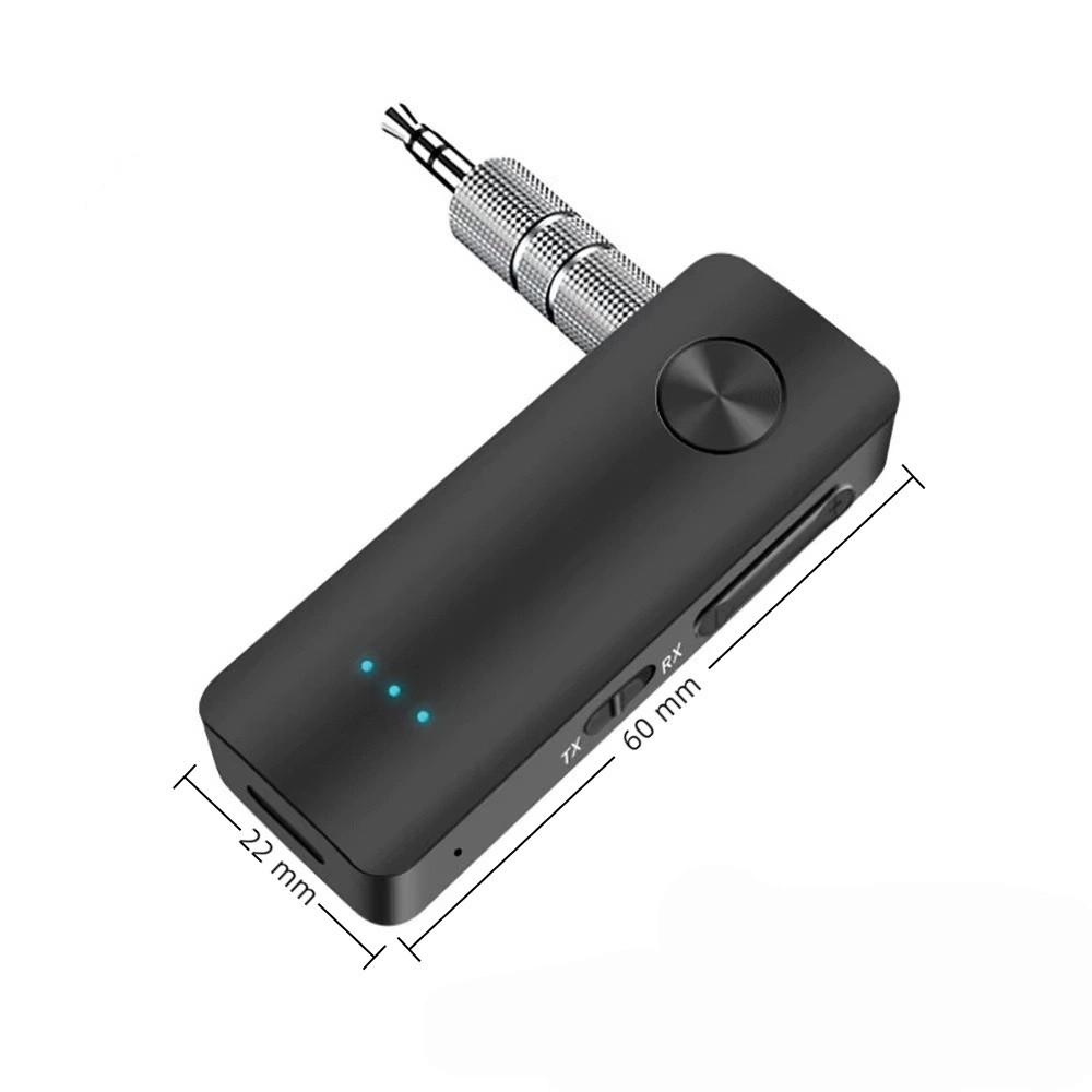 3.5mm AUX Bluetooth 5.3 Audio Receiver Wireless Audio Transmitter  For Car Airplane TV PC Speaker