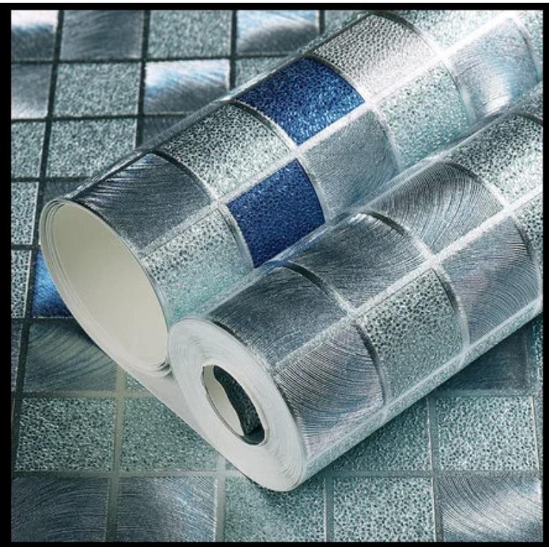 

Несамоклеящиеся ролики для мозаичных обоев для украшения стен, с блестками, зеркальные, сверкающие, светоотражающие, золотые, серебристые наклейки на стены 2mx53cm