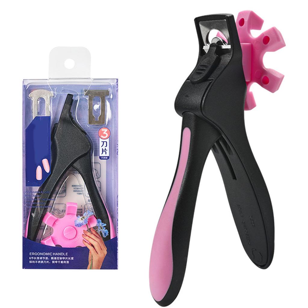 Nail Clippers Tip Cutter Manicure Pedicure Trimmer Artificial Tips Edge Cutter Manicure Tool for Acrylic Gel False Nails