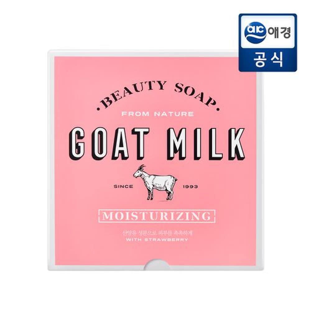 

Shower Mate Goat Milk Soap Strawberry Scent 90g x 12