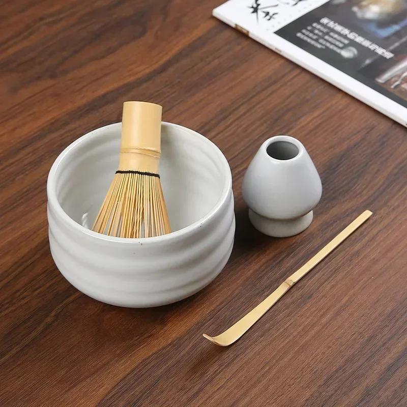 Japanese Ceramic Matcha Green Tea Chasen Holder Stand Teaware Matcha Tool Bamboo Whisk Grinder Brushes Holder Tea Accessories