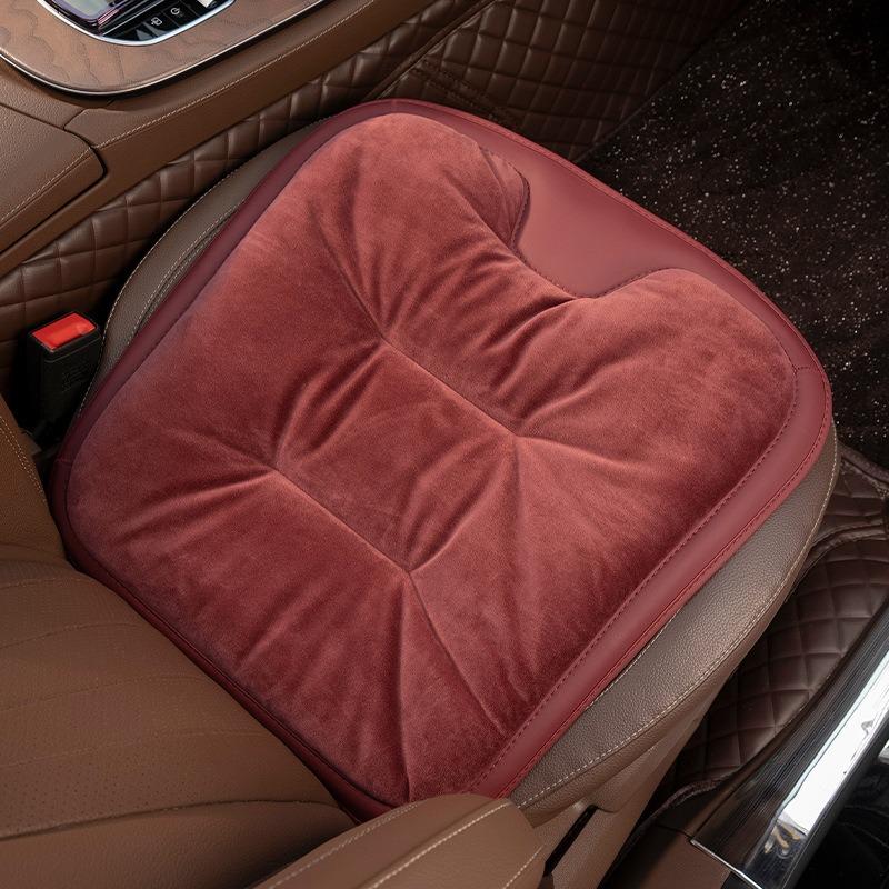 Car Seat Cushion Flannel Winter Warm Anti Slip Rear Seat Soft Pad For Volkswagen VW Golf 7 MK7 Golf 8 Mk8 Tiguan MK2 Polo Jetta