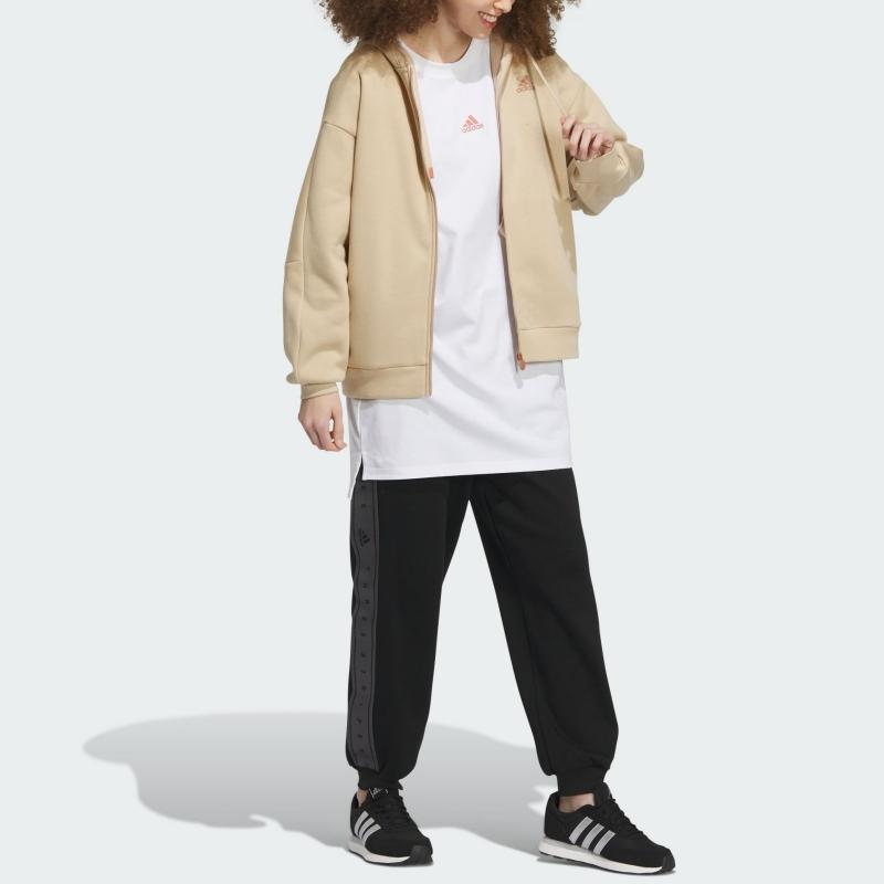 New Adidas Jackets Women's Beige IK9893