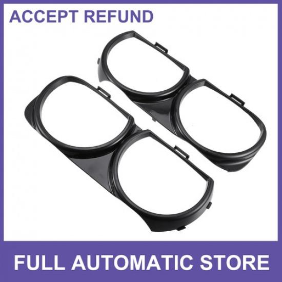 Car Headlight Bezel 68259053AB 68259052A TWO for Dodge Challenger 15-23
