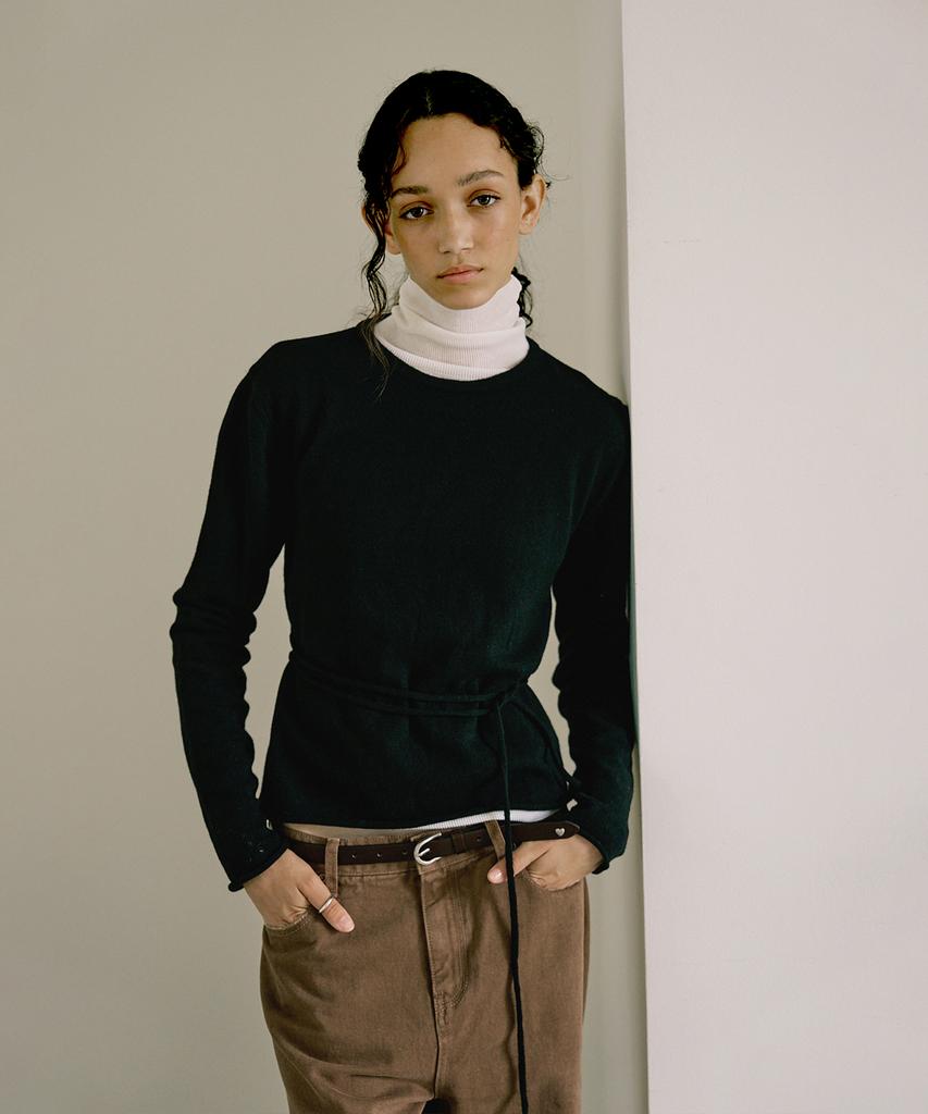 LOVLOV Fine Wool String Knit