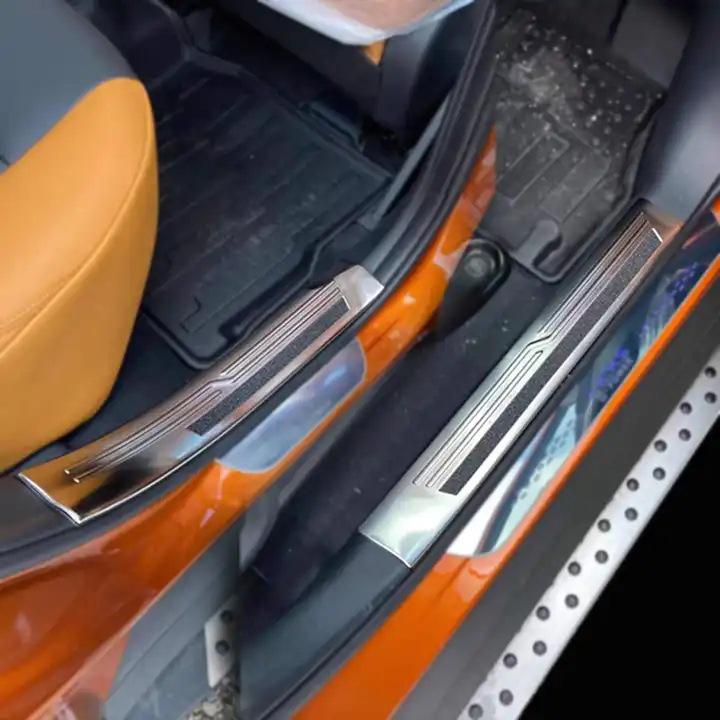 Fits 2020-2023 Nissan Kicks P15: Sill Strips, Rear Bumper Protector, Interior Door Handle & More Decorations.