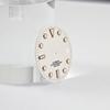 NH35 28,5mm Kein Logo Zifferblatt Steril Leuchtend Weiß Schwarz Blau Grün Für NH35A NH36 Hohe Qualität Roségold Nagel Zifferblatt Teile