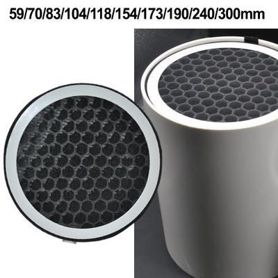 1 PZ Filtro dell'aria per tubo in PVC Elemento filtrante per fumo e polvere Schermo filtrante per presa d'aria Per rimuovere efficacemente fumo e polvere