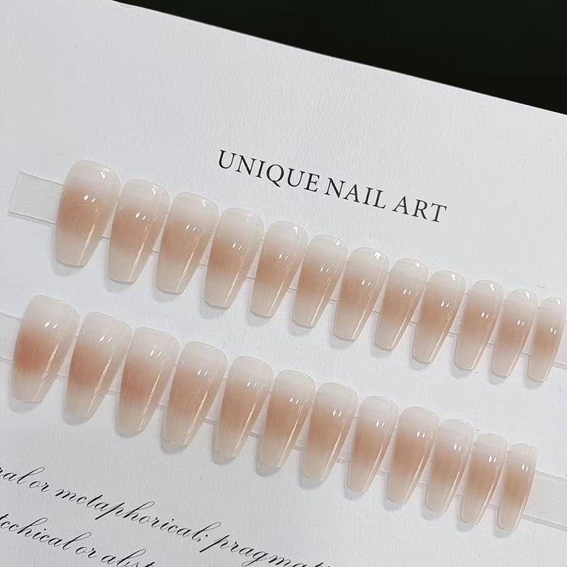 Trendy B491 Ballet-style Nail Art With European And American Influence