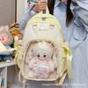 Schoolbag new cute star junior high school student schoolbag large capacity transparent pain bag high value two-dimensional versatile backpack