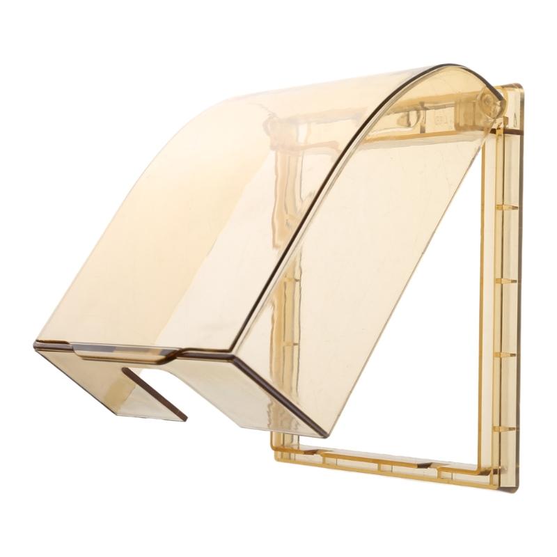 Gniazdko zewnętrzne typu 86 Wodoodporna obudowa Plastikowa osłona gniazdka elektrycznego Gniazdko montowane na ścianie Pyłoszczelna obudowa Łatwe w montażu