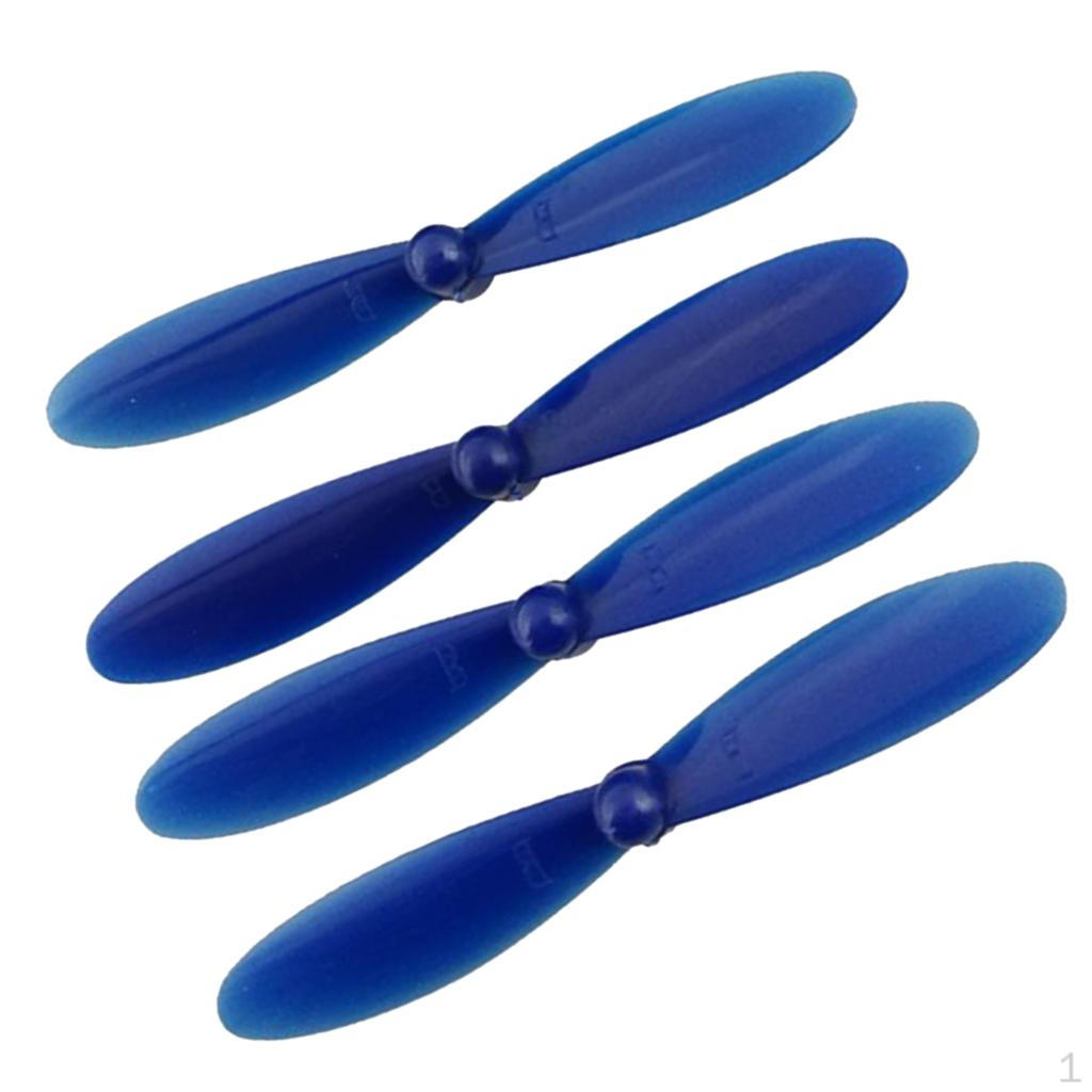 Propeller Accessories for H1077C+ H107D+ H107C PLUS H107, Pack of 4, 6 Colors to Select