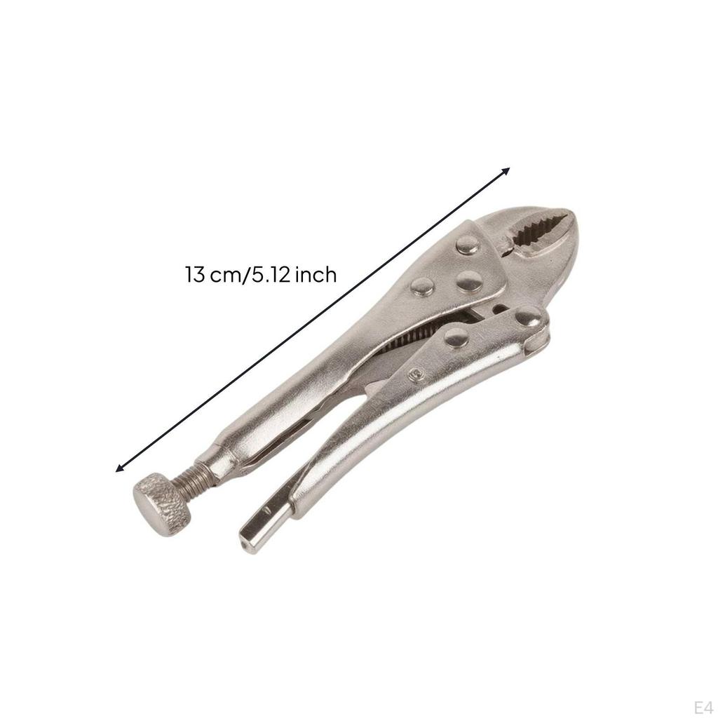 Locking Pliers Adjustable Vise Grips Serrated Clamp Plier for Mechanics, DIYers, Repair,