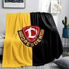 1 Stück Dynamo Dresden gemusterte Flanelldecke für alle Jahreszeiten geeignet für Heimdekoration Wärme und Komfort Geschenke Feiertagsgeschenk