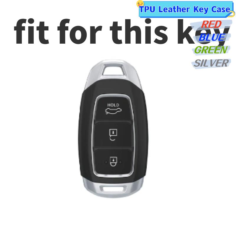 Husă pentru chei de mașină din TPU, cu acoperire completă, pentru Hyundai Santa I30 IX35 Encino KONA Solaris Azera Grandeur Elantra Accent Fe