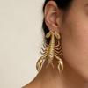 Bohemian Personalized Metal Large Lobster Earrings for Women Ladies Marine Creatures Vacation Travel Earrings Jewelry Wholesale