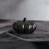 Halloween Pumpkin Ornaments, Resin Delicate Texture Stable Sculpture, Spotted Textured Accents, for TV Cabinet Wine Cabinet Table Decor