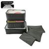 6-Piece Travel Toiletry & Clothing Storage Set with Document Bag