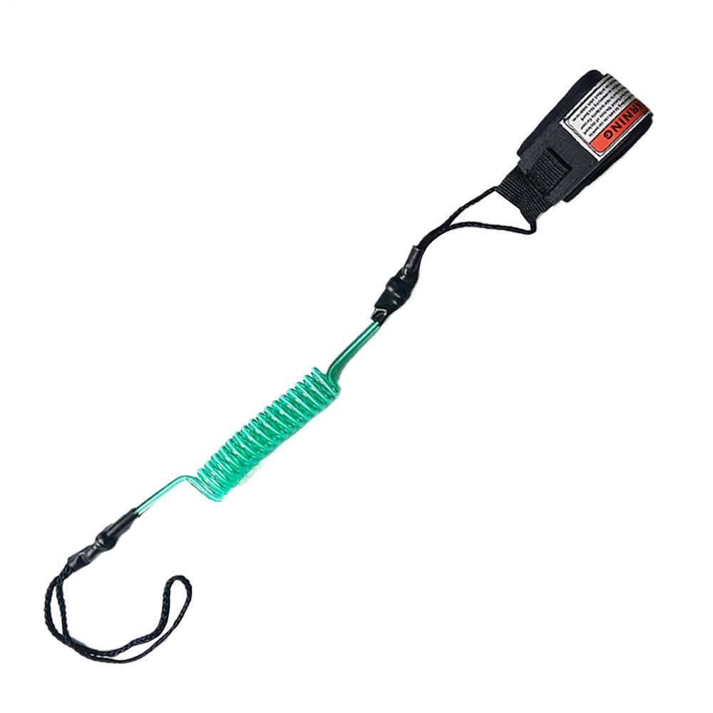 

Surfing board safety hand rope Bodyboard Wrist Leash Floats Boards Wrist Leashes Surfboard Replacement Elastic Hand Strap зелёный