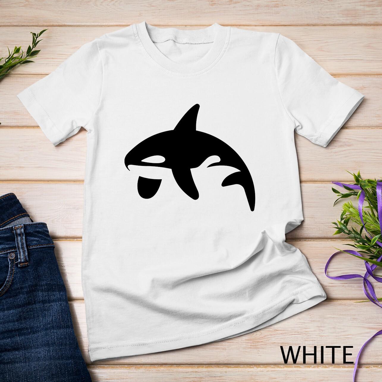 Killer Whale Orca -Unisex T-Shirt Mens Womens Tees Top M
