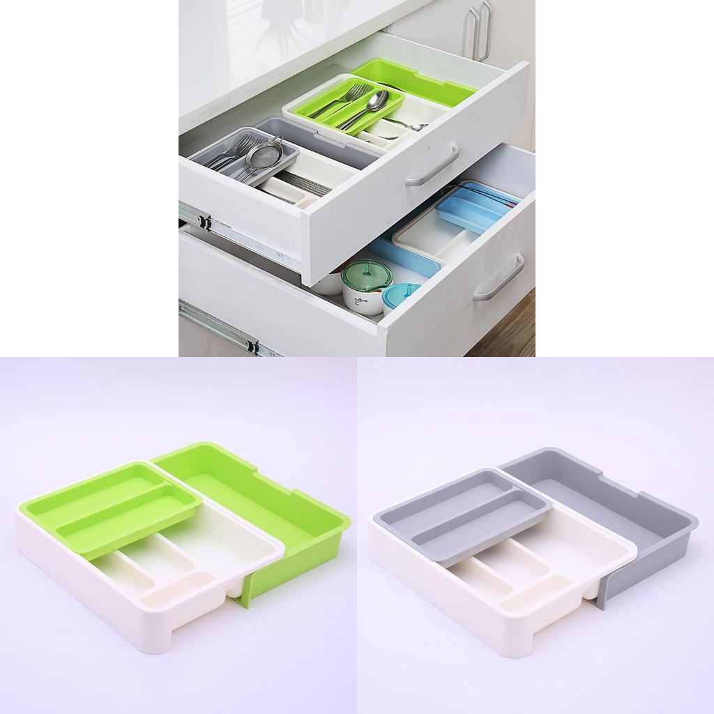 Plastic Drawer Storage Box With Dividers For Bedroom And Kitchen Organization