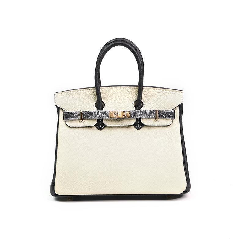 2025 Top-Grade Cowhide Women's Bag Luxury Leather Handbag Fashion Genuine Leather Women's Bag Classic Hundred Styles Handbag