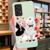 Spy Family Anya Cute Phone Case For Samsung Galaxy A17 A37 A57 A16 A26 A36 A56 A15 A25 A35 A55 A14 A24 A34 A54 A13 A23 A33 A53 G