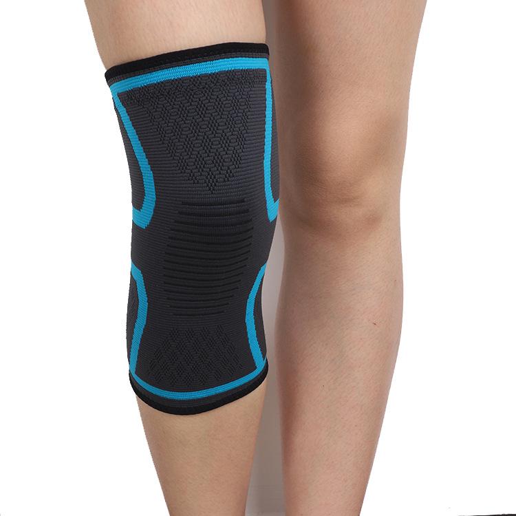 Anpassbare Nylon Sport Knieschoner für Erwachsene - Ideal für Basketball, Radfahren und Sommer-Fitness.