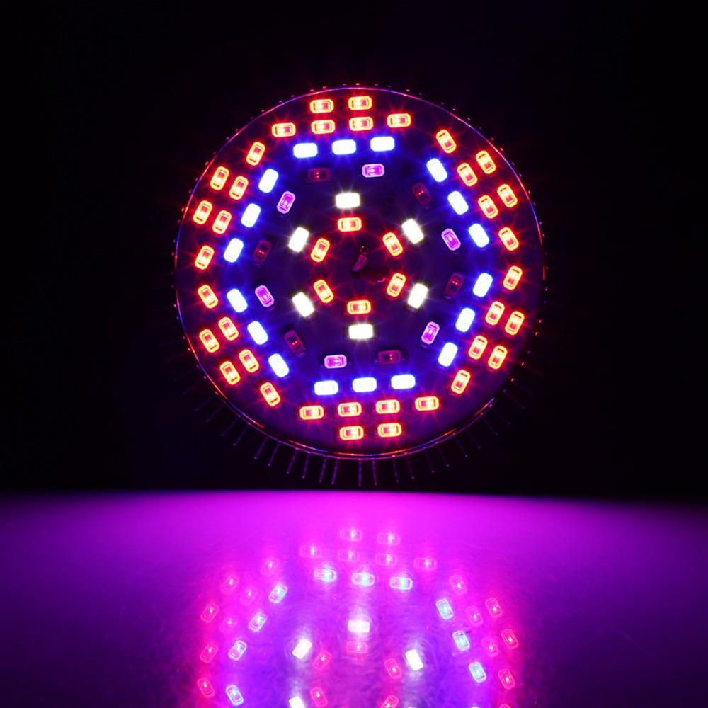 50W Power Plant Grow Lamp E27 Socket Horticulture Grow Light Practical Grow Light Bulb  Garden