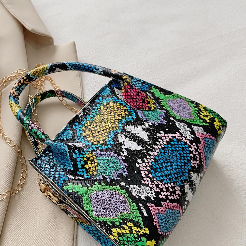 multi snake purse