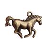 Metal Horse Pendant Retro Horse Charm Vintage Running Horse Pendant for Jewelry Making DIY Earrings Keychains Necklaces Craft Projects