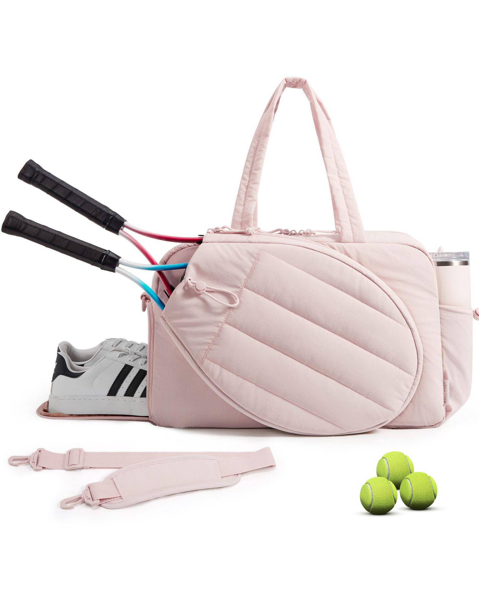 Lightweight Fluffy Tennis & Badminton Travel Bag 42L розовый