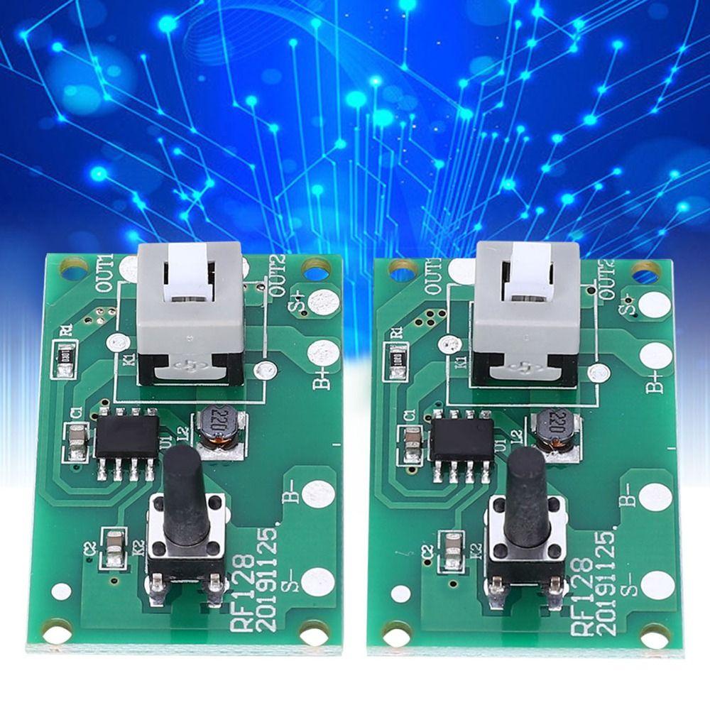 2Pcs 1.2V Solar Lamp String Controller Module with 8 Kinds Light Mode and Switch Mini Size Solar Lamp Controller Module